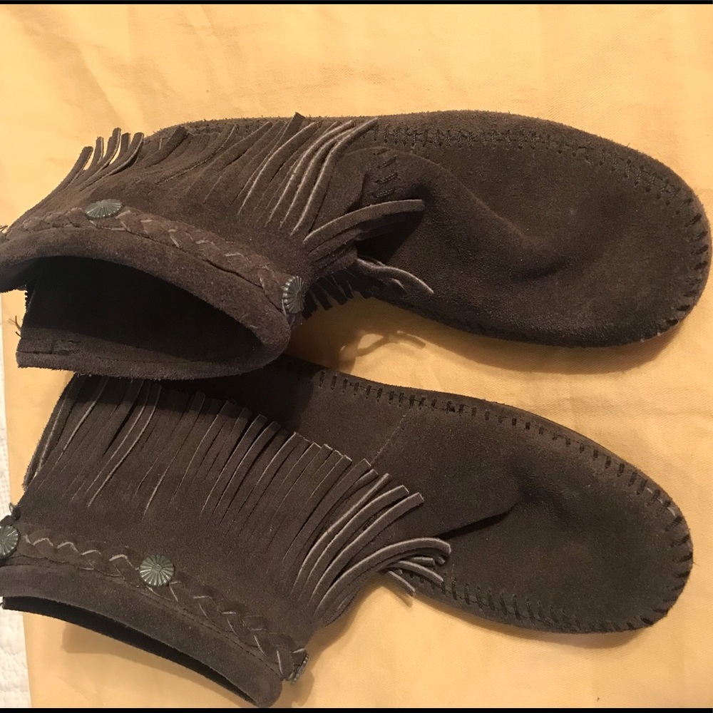 Minnetonka booties